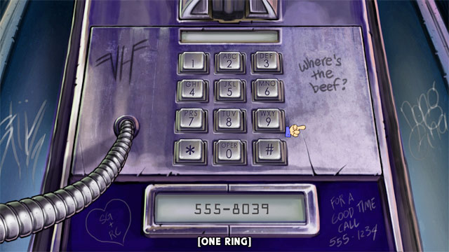 On payphone dial number 5558039. - 2. Fawn - Walkthrough - Leisure Suit Larry: Reloaded - Game Guide and Walkthrough