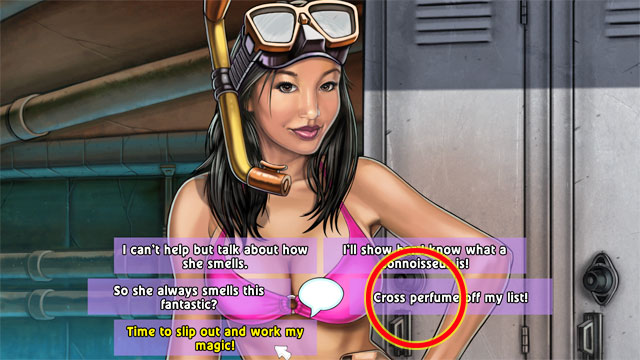 Use every possible topics - 4. Jasmine - Walkthrough - Leisure Suit Larry: Reloaded - Game Guide and Walkthrough