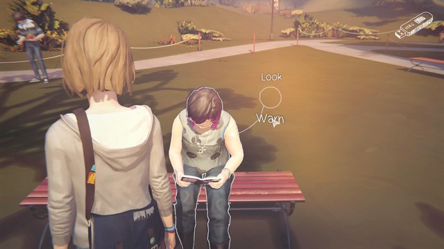 The third one is the one when you either are giving Alyssa a warning about a ball coming towards her or you can go forward without saying anything - Decisions - Choices and decisions - Life is Strange - Game Guide and Walkthrough
