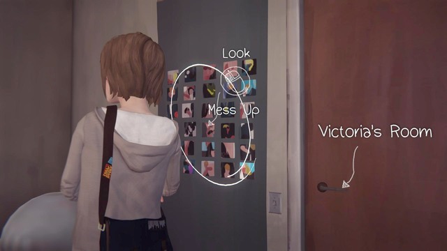 The next decision concernes the moment when you are in Victorias room and pictures on the wall - Decisions - Choices and decisions - Life is Strange - Game Guide and Walkthrough