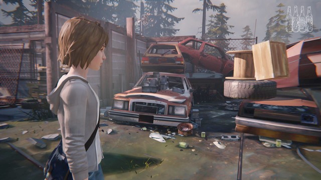 The penultimate bottle is a very difficult one to get, because you will not locate it so easily - Chapter 3 - Walkthrough - Life is Strange - Game Guide and Walkthrough