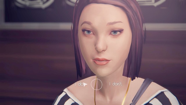 This decision is associated with the Vortex club entry - Decisions - Choices and decisions - Life is Strange - Game Guide and Walkthrough