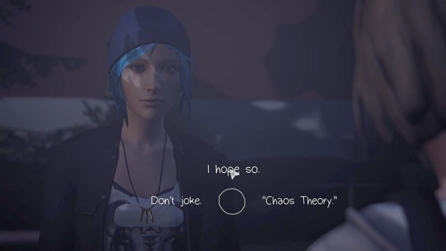 After the conversation with Dana leave the dormitories and head toward the parking lot - Chapter 1 - Episode 3: Chaos Theory - Life is Strange - Game Guide and Walkthrough