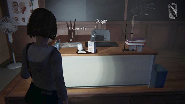 The second item, sugar, is in the chemistry lab - Chapter 2 - Episode 3: Chaos Theory - Life is Strange - Game Guide and Walkthrough