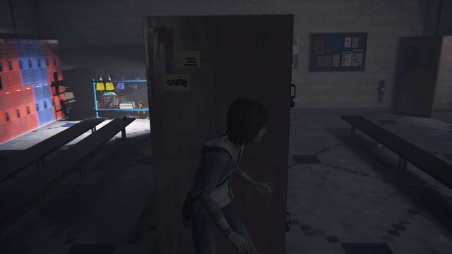 In order to sneak past the guard you have to wait for the moment when he is facing you away - Chapter 2 - Episode 3: Chaos Theory - Life is Strange - Game Guide and Walkthrough