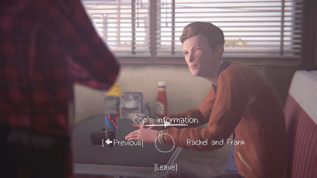 You can use the knowledge from the police officer in the conversation with Nathan - Chapter 4 - Episode 3: Chaos Theory - Life is Strange - Game Guide and Walkthrough