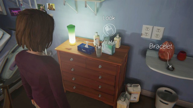 After reaching Chloes house, walk to her bed and try to talk with her - Chapter 1 - Walkthrough - Life is Strange - Game Guide and Walkthrough