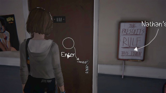 If you have saved Kate from the suicide attempt, she will text you the Nathans room number - Chapter 2 - Walkthrough - Life is Strange - Game Guide and Walkthrough