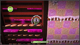 In the chimney you will encounter a trap - platforms will keep on disappearing and you have to arrange yourself so that you avoid the pink jam - Brainy Cakes - Victoria's Laboratory - LittleBigPlanet 2 - Game Guide and Walkthrough