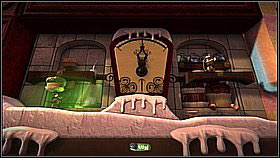 To the left of the unruly cupboard is a 2 players zone, consisting of a balance - The Cakeinator - Victoria's Laboratory - LittleBigPlanet 2 - Game Guide and Walkthrough
