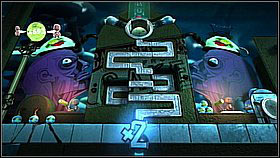 In this puzzle, players have to switch the elements of the track along which the current goes - Currant Affairs - Victoria's Laboratory - LittleBigPlanet 2 - Game Guide and Walkthrough