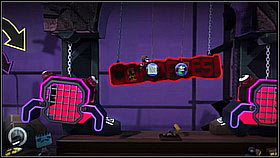 Go with your buddy to the right and take the elevator - Maximum Security - The Factory of a Better Tomorrow - LittleBigPlanet 2 - Game Guide and Walkthrough