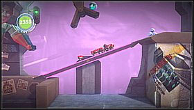 Alternative version - being able to pick up the Sackbots, you can get an item on the slope [1] - Pipe Dreams - The Factory of a Better Tomorrow - LittleBigPlanet 2 - Game Guide and Walkthrough