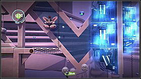 Below, pull the switch and enter the RoboBun - Avalon's Advanced Armaments Academy - Avalon - LittleBigPlanet 2 - Game Guide and Walkthrough