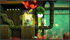 Once more push the boulder to the right - Patients Are a Virtue - Eve's Asylum - LittleBigPlanet 2 - Game Guide and Walkthrough