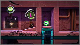 The further road can be unblocked by pushing the remaining block down - Set the Controls for the Heart of the Negativitron - p. 2 - The Cosmos - LittleBigPlanet 2 - Game Guide and Walkthrough