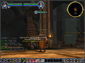 When you're inside the dungeon, talk to Dwalin - Dwarves & Elves - Skorgrim's Tomb - Walkthrough - Lord of the Rings Online: First Steps - Game Guide and Walkthrough