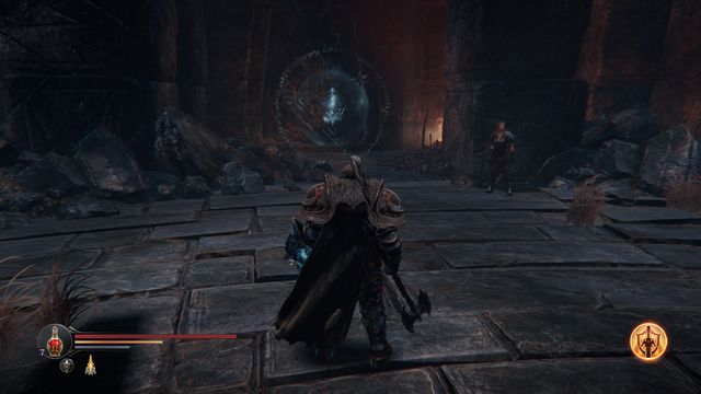 Yetka is waiting at the location of the Portal. - Entering with Yetka - The Temple - another visit - Lords of the Fallen - Game Guide and Walkthrough
