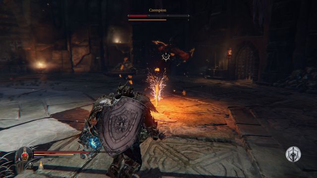 In the last phase, watch out for the fast discs - Champion - Catacombs - Bosses - Lords of the Fallen - Game Guide and Walkthrough