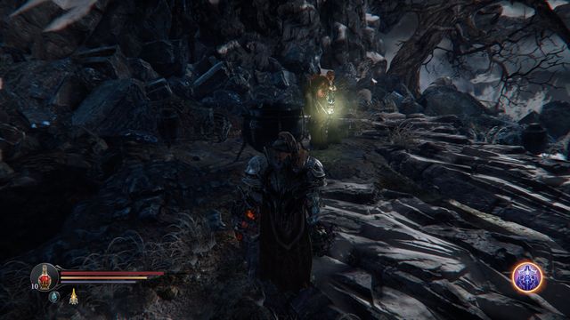 The Rhogar turns out not to be especially honest. - The Temple - The Crippled Rhogar - Side quests - Lords of the Fallen - Game Guide and Walkthrough