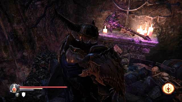 You can find the hammer in one of the cells, in a secret chamber. - Catacombs - Svens Hammer (Heritage) - Side quests - Lords of the Fallen - Game Guide and Walkthrough