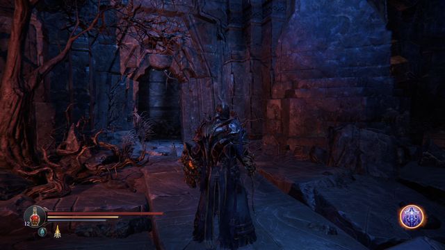 The passage that you open with the lever and where you find the Head of the staff. - The Chamber of Lies - The Unity Staff - Side quests - Lords of the Fallen - Game Guide and Walkthrough