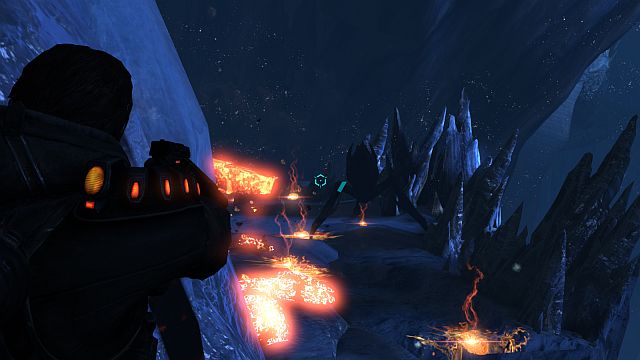 Sepias rarely attack alone. - Mission 2: First Thermal Post - Walkthrough - Lost Planet 3 - Game Guide and Walkthrough