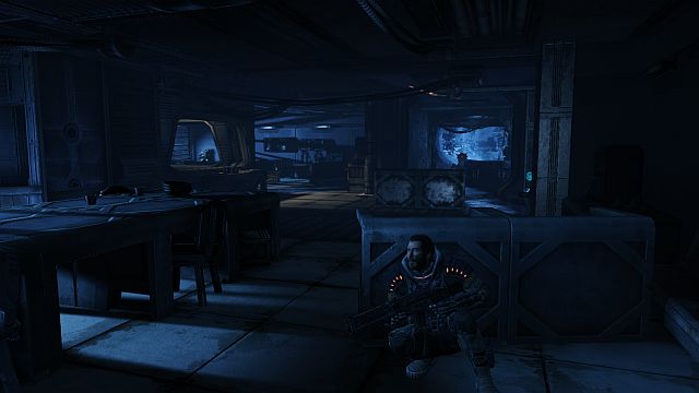 You will reach the room shown in the screenshot - Mission 4: Unknown structure - Walkthrough - Lost Planet 3 - Game Guide and Walkthrough