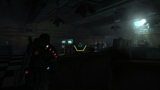 You will reach the room shown in the screenshot - Mission 6: Open the armory and return to hangar - Walkthrough - Lost Planet 3 - Game Guide and Walkthrough