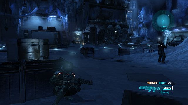 Kovac's research pissed akrids off - Mission 6: Open the armory and return to hangar - Walkthrough - Lost Planet 3 - Game Guide and Walkthrough
