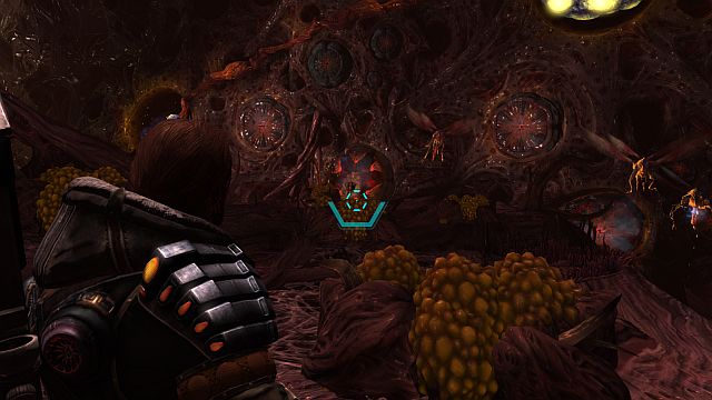 The Nushi's insides are, not necessarily, a welcoming place . - The Final Mission: Stop Isenberg and NEVEC Forces - Walkthrough - Lost Planet 3 - Game Guide and Walkthrough
