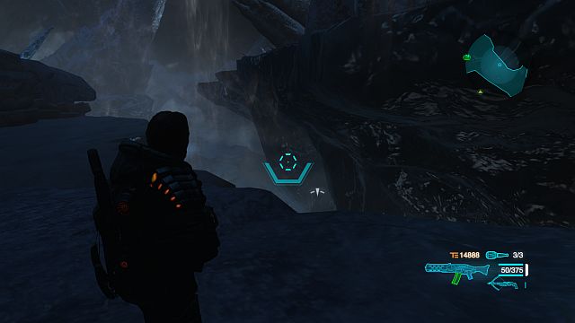 The area where you go downwards. - Text Logs - Collectibles - Lost Planet 3 - Game Guide and Walkthrough