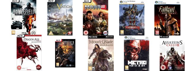 Best PC Games 2010