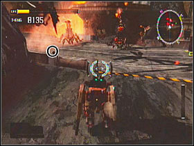 On a destroyed highway - Target Marks: Mission 8 - Target Marks - Lost Planet: Extreme Condition - Game Guide and Walkthrough