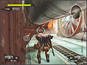 Near the giant fans near the end of the level - Target Marks: Mission 8 - Target Marks - Lost Planet: Extreme Condition - Game Guide and Walkthrough