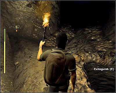 Remember to extinguish your torch each time you hear bats flying towards you - Via Domus V - 1x03 - Via Domus - Lost: Via Domus - Game Guide and Walkthrough