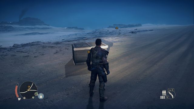Valuable chests can be also found shortly after the storm. - Storm - Information about the game world - Mad Max - Game Guide and Walkthrough