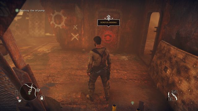 Destroying Insignias is a side objective when taking camps. - Righteous Work - Story missions - Mad Max - Game Guide and Walkthrough