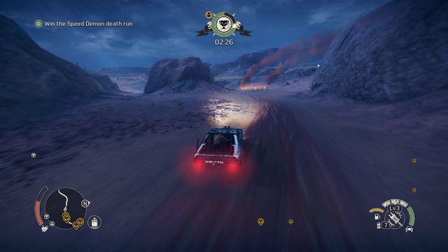 You must ride into the red barrel in each checkpoint. - Fumeheads Debt - Story missions - Mad Max - Game Guide and Walkthrough