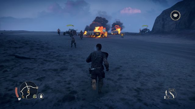 In the next one you will face few enemies. - Ashes to Ashes - Wasteland missions - Mad Max - Game Guide and Walkthrough