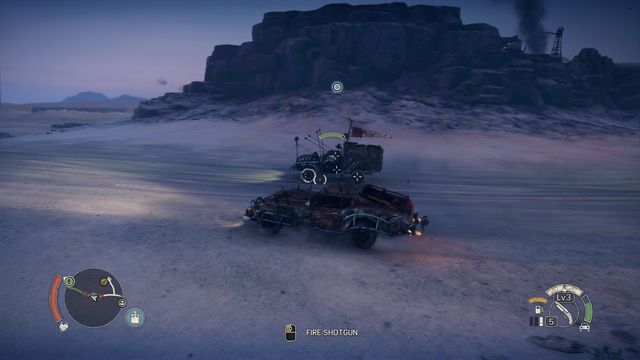 Shooting the driver is the fastest way to stop the vehicle. - Playing with Fire - Wasteland missions - Mad Max - Game Guide and Walkthrough