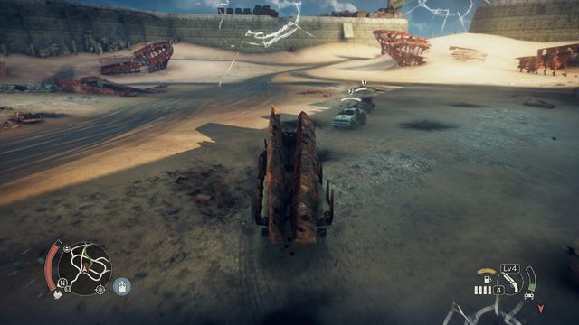 Keep attention to trucks resistance - if the vehicle is destroyed, you will have to repeat the mission from the beginning. - Exodus - Wasteland missions - Mad Max - Game Guide and Walkthrough