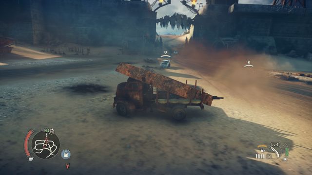 Expect the first larger group of enemies when driving through the Jaws. - Exodus - Wasteland missions - Mad Max - Game Guide and Walkthrough