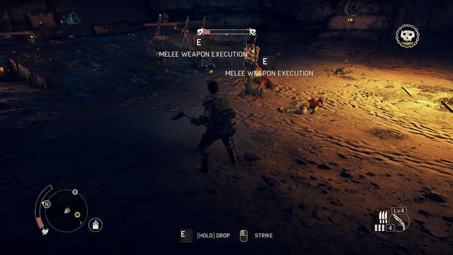 If you keep the enemies between the boss and Max, you can make the boss hurt few smaller opponents while trying to get Max. - Torch Them All - Wasteland missions - Mad Max - Game Guide and Walkthrough