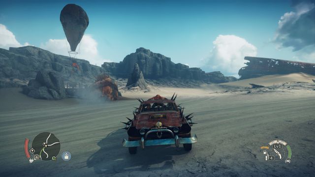 It is always a good idea to use the Vantage outpost whenever you are driving near a balloon. - Vantage outposts - Activities - Mad Max - Game Guide and Walkthrough