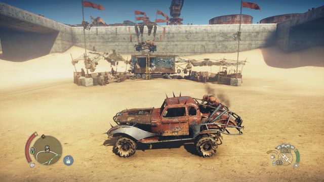 The place where the race begins. - Death Runs - Activities - Mad Max - Game Guide and Walkthrough