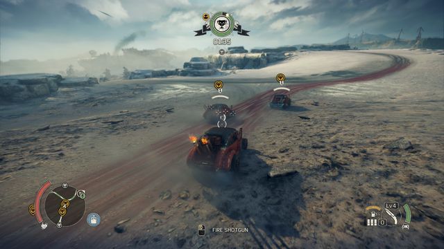 Eliminating enemy vehicles is not only allowed, but recommended as well. - Death Runs - Activities - Mad Max - Game Guide and Walkthrough