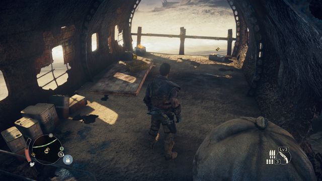 #18 - one of the Scavenging locations (point 16 on the Jeets Territory - Dry Gustie map) - History relics - Jeets Territory - Collectibles - Mad Max - Game Guide and Walkthrough