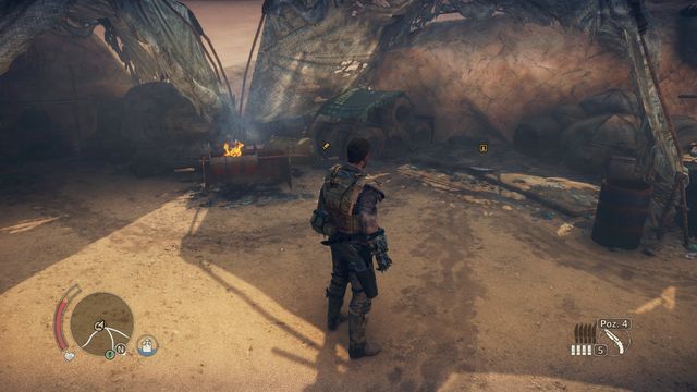 #11 - one of the Scavenging locations (point 1 - History relics - Pink Eyes Territory - Collectibles - Mad Max - Game Guide and Walkthrough