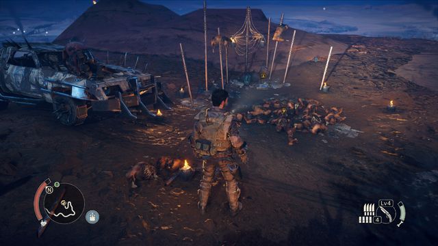 #16 - one of the Scavenging locations (point 1 - History relics - Pink Eyes Territory - Collectibles - Mad Max - Game Guide and Walkthrough